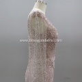 new lace african bridesmaid dress high quality pink long dress